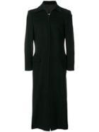 Jean Paul Gaultier Vintage Long Zip-through Coat - Black