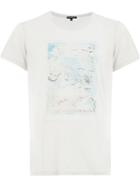 Ann Demeulemeester Muted Print T-shirt - Grey