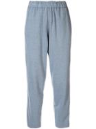 Bassike Canvas Track Trousers - Blue