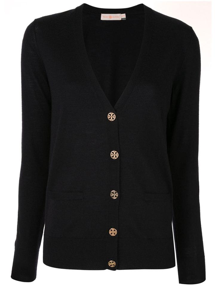 Tory Burch Slim Cardigan - Black