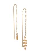 Isabel Marant Leaf Pendant Earrings - Gold