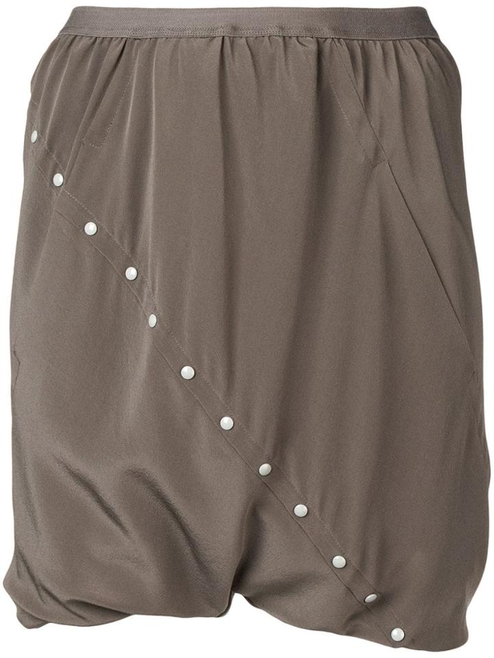 Rick Owens Drop-crotch Shorts - Neutrals