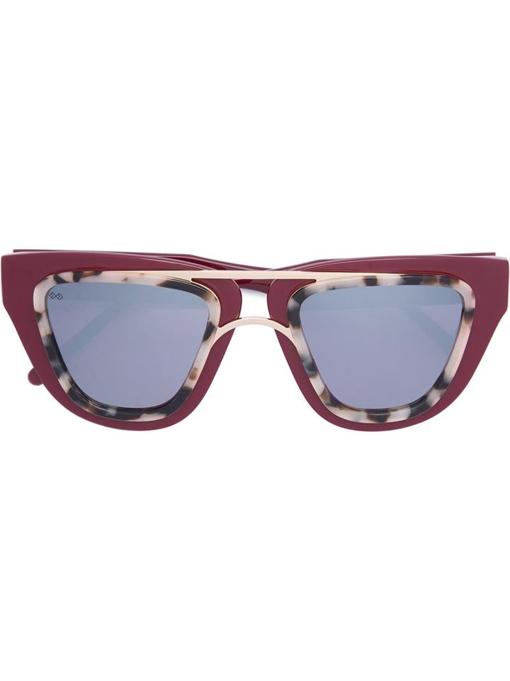 Smoke X Mirrors Sodapop Iv Sunglasses, Adult Unisex, Red, Acetate/metal