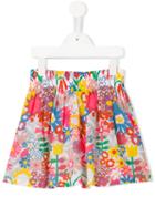 Stella Mccartney Kids Printed Nat Skirt, Toddler Girl's, Size: 5 Yrs