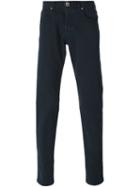 Eleventy Tapered Trousers, Men's, Size: 30, Blue, Cotton/spandex/elastane