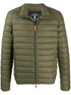 Save The Duck Padded Zip-front Jacket - Green