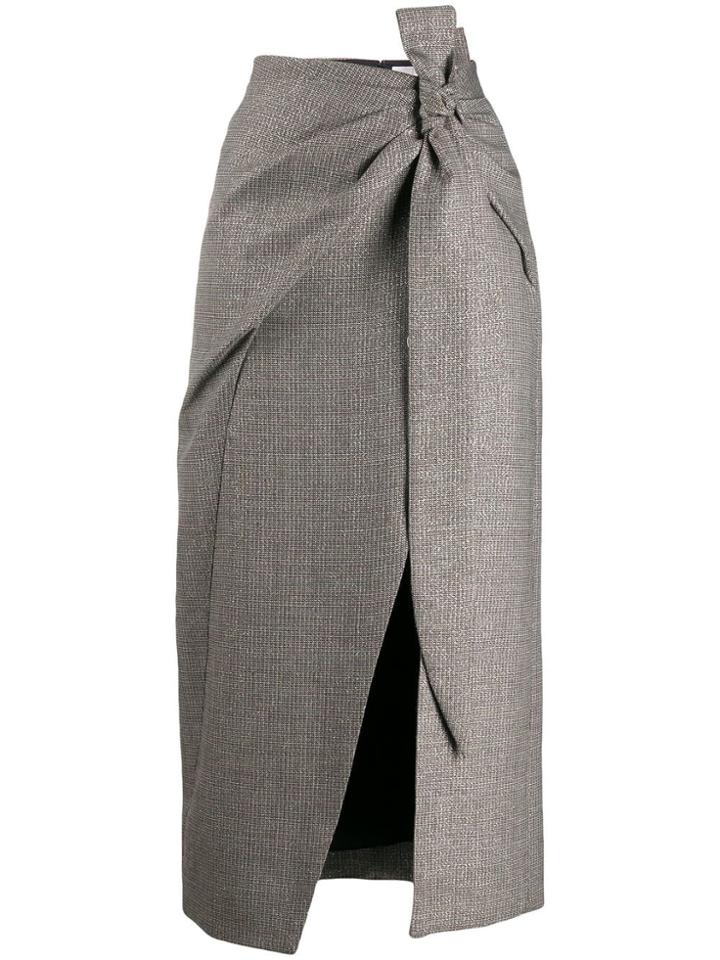 Peter Pilotto Peter Pilotto Sk02aw19 Dark Silver - Grey