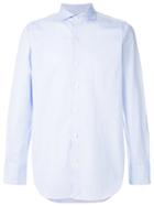 Finamore 1925 Napoli Classic Button Up Shirt - Blue