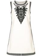 Tory Burch Embroidered Dress - White