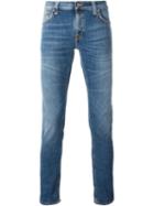Nudie Jeans Co Long John Jeans, Men's, Size: 34/32, Blue, Cotton/spandex/elastane
