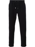 Eleventy Drawstring Track Pants, Men's, Size: Xl, Black, Cotton/spandex/elastane