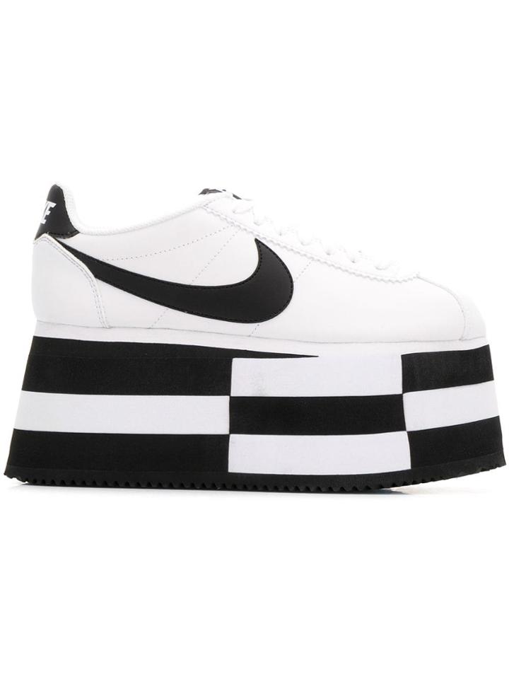 Comme Des Garçons Platform Sneakers - White