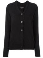 Isabel Marant Knitted Cardigan, Women's, Size: 40, Black, Wool/yak/cotton