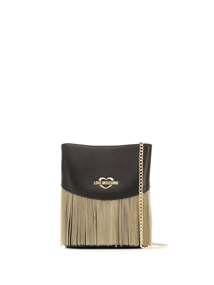 Love Moschino Tassel Cross Body Bag - Black