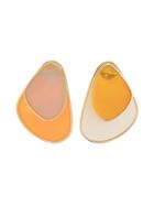 Peter Pilotto Layered Disk Earrings - Yellow
