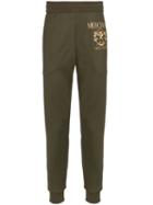 Moschino Slim-fit Logo Track Trousers - Green