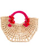 Nannacay Pom Pom Tote - Nude & Neutrals