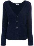 P.a.r.o.s.h. Deep V-neck Cardigan - Blue