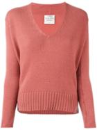 Forte Forte 'adrianna' Fine Knit Jumper, Women's, Size: 1, Pink/purple, Cashmere