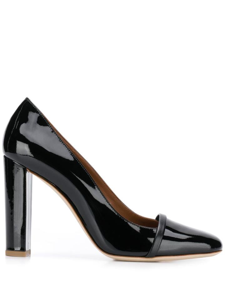 Malone Souliers Lorena Patent Pumps - Black