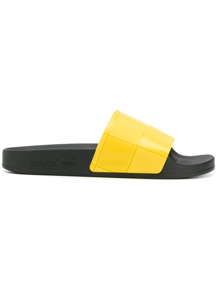 Adidas By Raf Simons Pool Sliders - Black