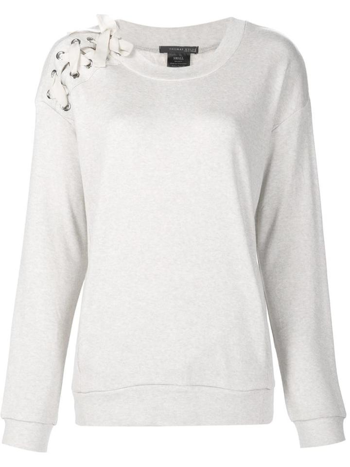 Thomas Wylde 'hey Day' Sweatshirt, Women's, Size: Medium, White, Polyester/modal