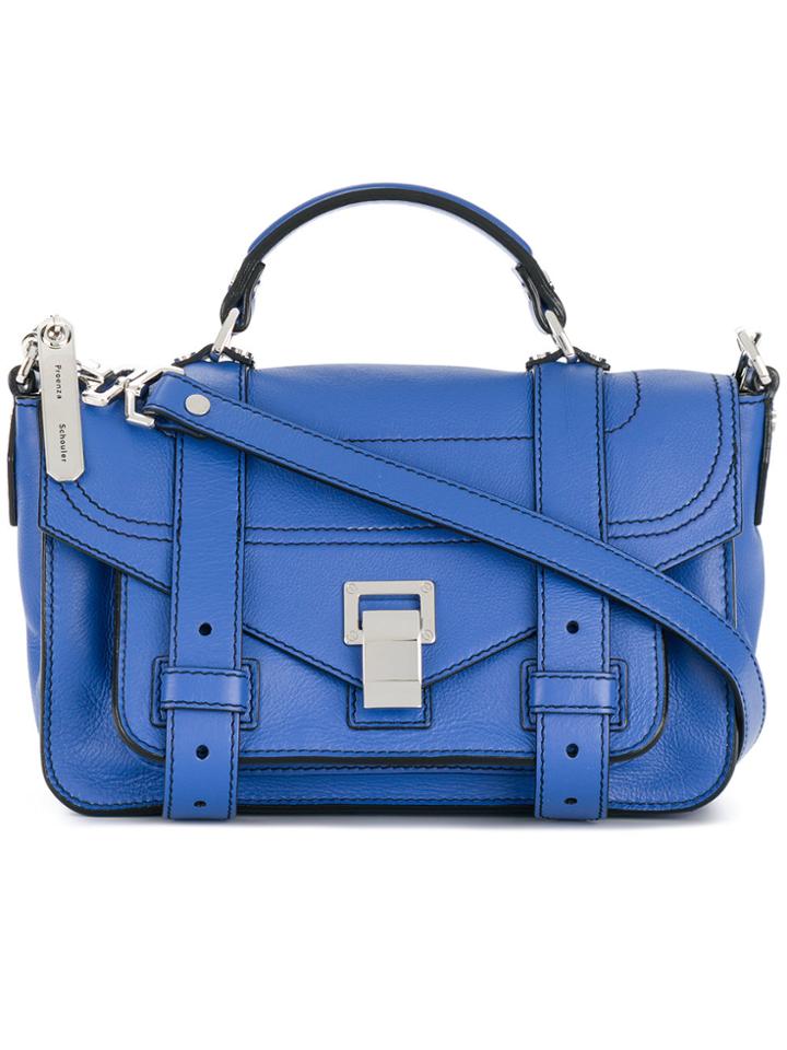 Proenza Schouler Ps1 Tiny Crossbody - Blue