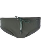 Dolce & Gabbana Classic Swim Trunks, Men's, Size: 3, Green, Nylon/spandex/elastane