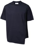 En Route - Asymmetric T-shirt - Men - Cotton - 1, Blue, Cotton
