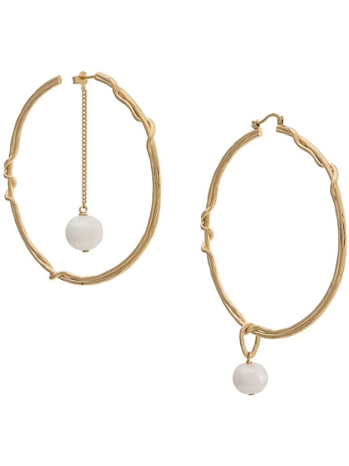 Forte Forte Hoop Earrings - Gold