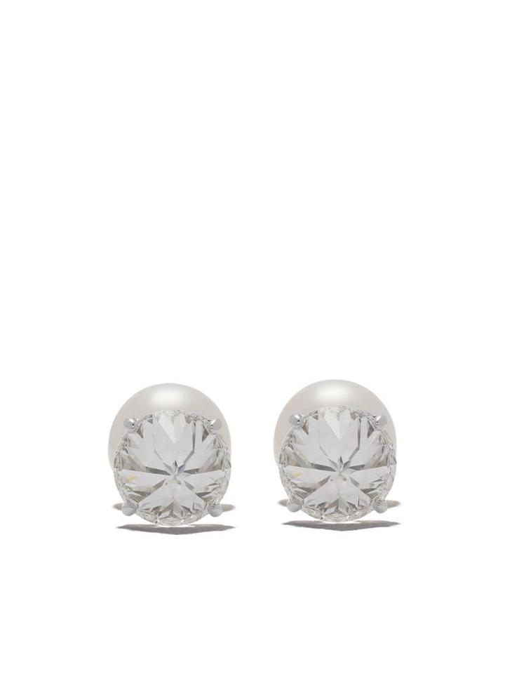 Tasaki Platinum Refined Rebellion Signature Diamond And Akoya Pearl