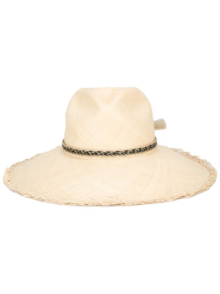 Ibo Maraca - Caribbean Heaven Hat - Women - Raffia - M, Nude/neutrals, Raffia