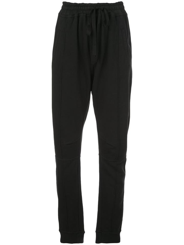 Haider Ackermann Jersey Tapered Trousers - Black
