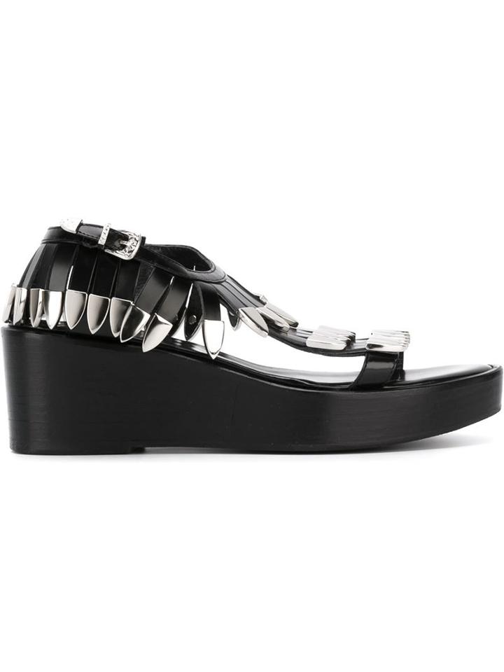 Toga Studded Fringes Detail Sandals
