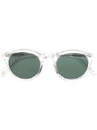Moscot Clear Frame Sunglasses - White