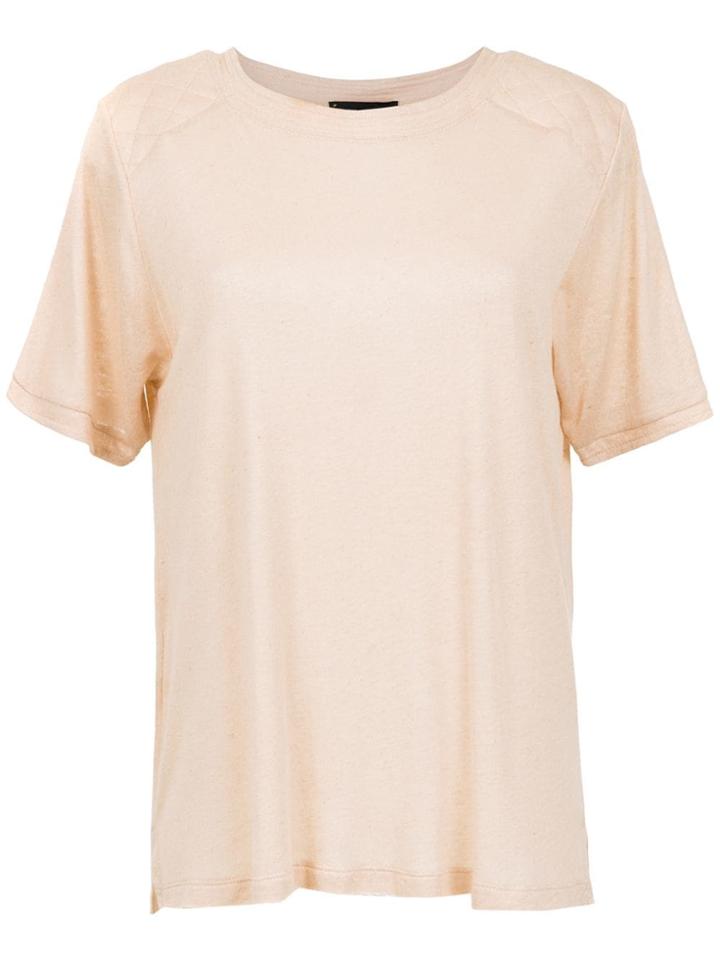 Andrea Bogosian Linen Top - Pink