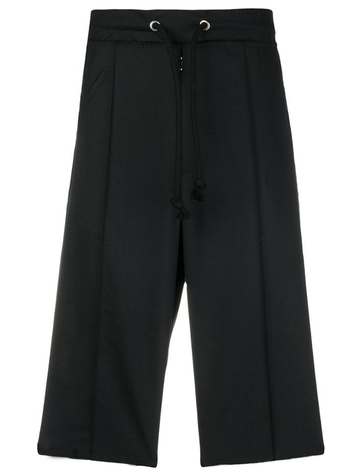 Maison Margiela Drawstring Knee-length Shorts - Black