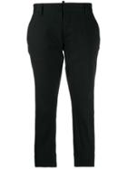 Dsquared2 Slim-fit Cropped Trousers - Black