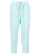 Olympiah Alberelle Cropped Trousers - Blue