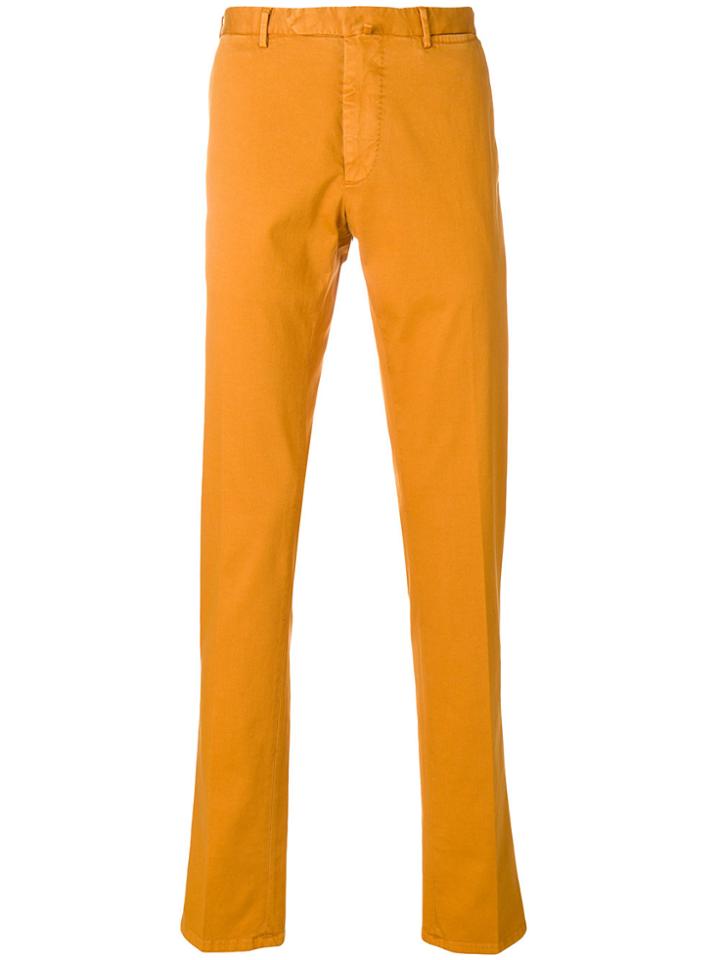 Biagio Santaniello Classic Chinos - Yellow & Orange