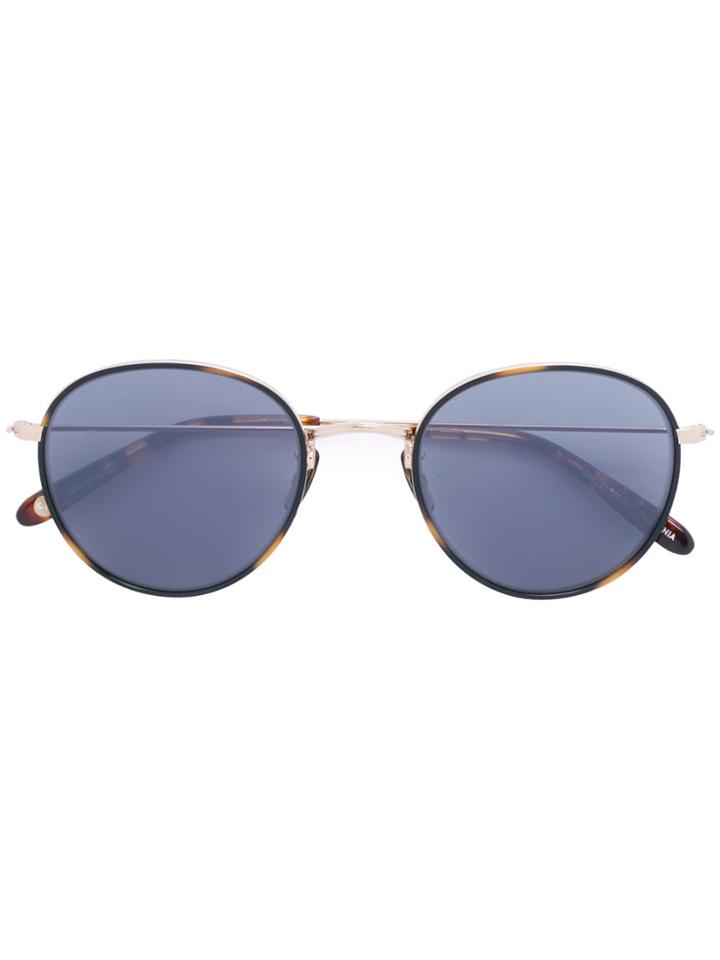 Garrett Leight Round Tinted Sunglasses - Metallic