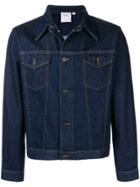Calvin Klein Jeans Logo Patch Denim Jacket - Blue