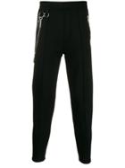 Neil Barrett Chain Detail Joggers - Black