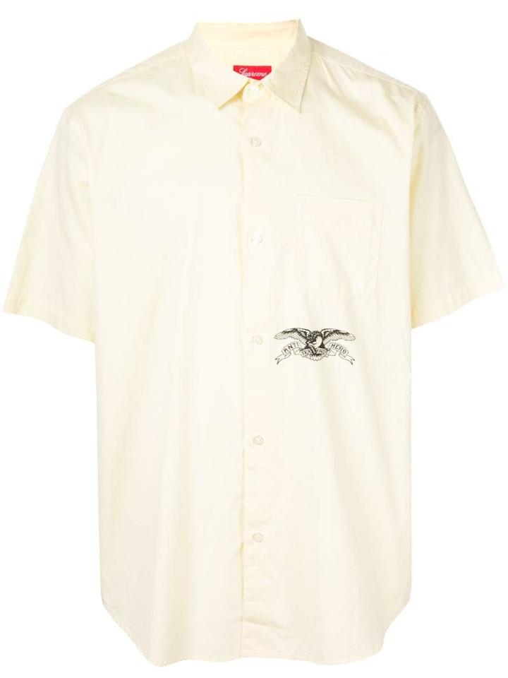 Supreme Anti Hero Shirt - Yellow