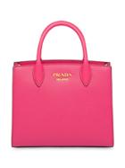 Prada Saffiano Leather Mini Handbag - Pink
