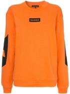 Cityshop Colour-block Sweatshirt - Yellow & Orange