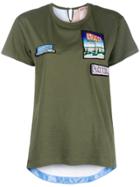 No21 Motel Motif T-shirt - Green