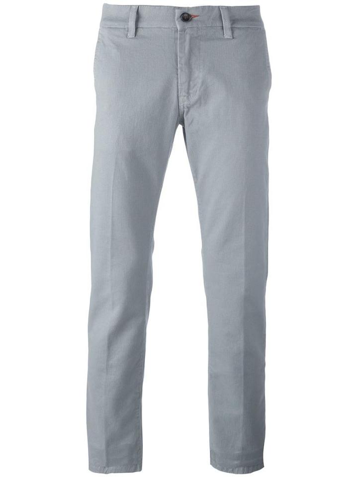 Re-hash Slim Fit Trousers, Men's, Size: 30, Grey, Cotton/spandex/elastane