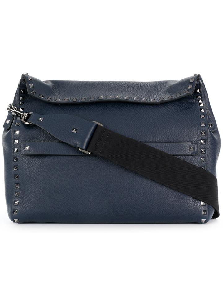 Valentino Valentino Garavani Rockstud Messenger Bag - Blue