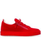 Giuseppe Zanotti The Unfinished Sneakers - Red